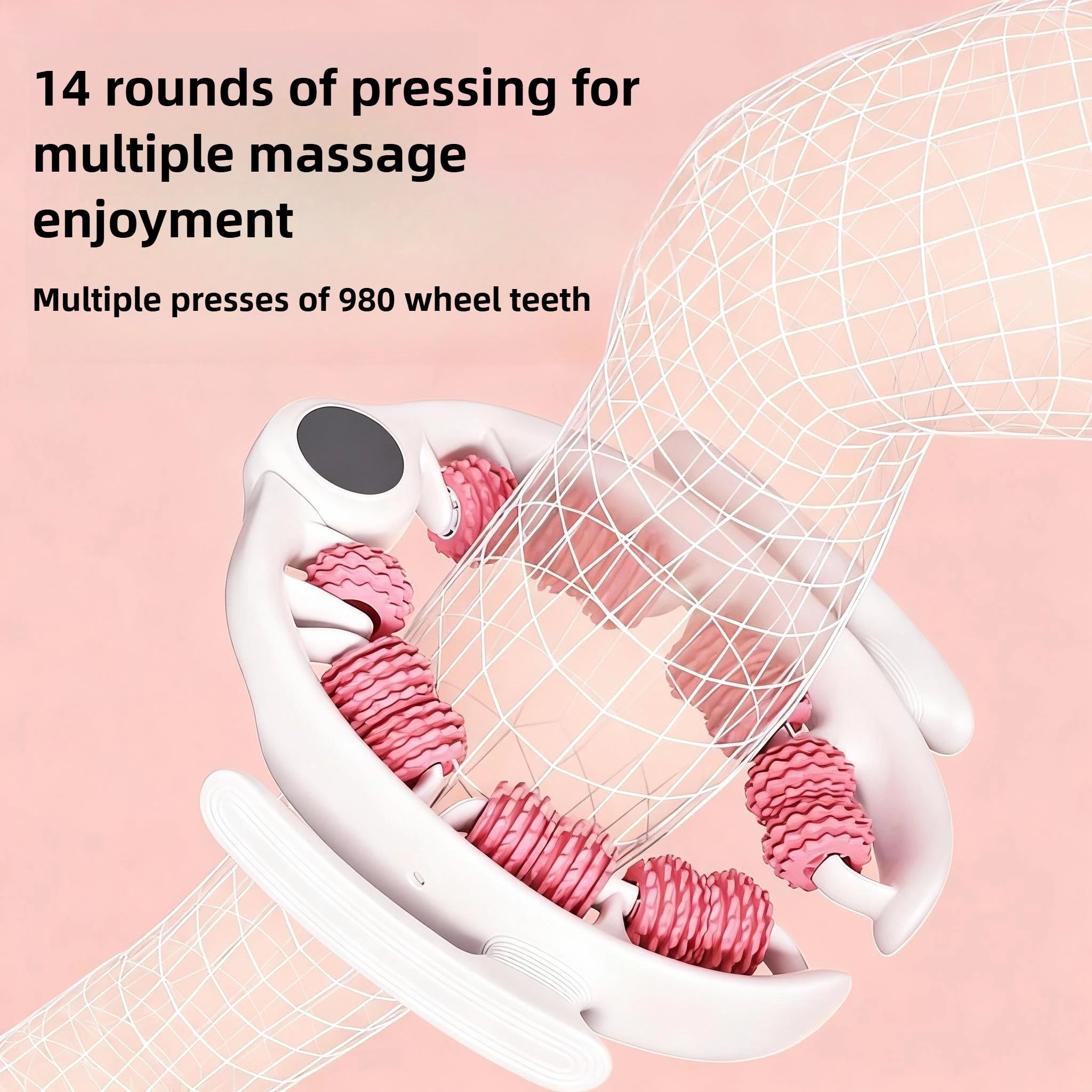 DEDOMON Cellulite Leg Roller Massager – Manual Thigh & Buttock Muscle Roller, Multi-Function Pelvic Floor Trainer