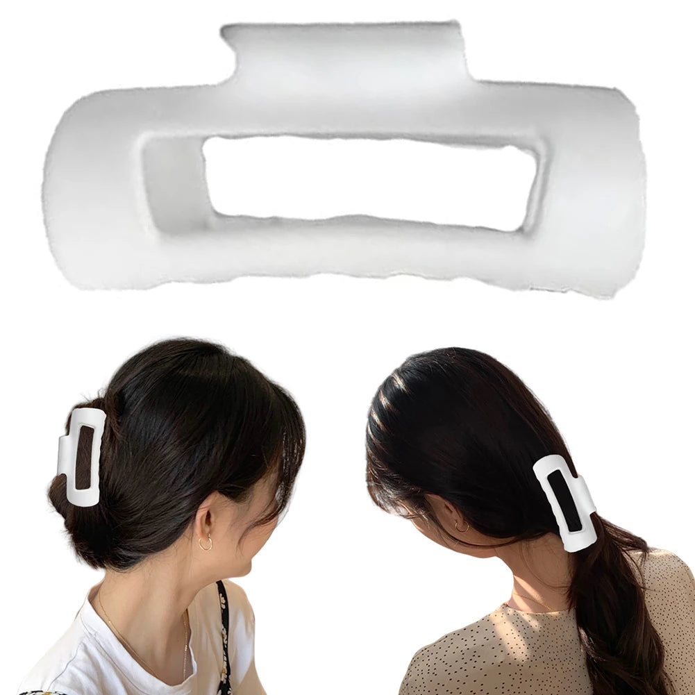 Silicone Non-Slip Soft Claw Hair Clip - Flexible Elegant Hair Claw for Women