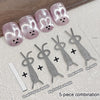 3D Cat Eye Nail Magnetic Pen - Lollipop Vortex Rainbow Halo Nail Art Magnet