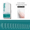 600-Piece Full Cover False Nail Tips Acrylic Nail Capsules Clear Semi-Matte Stiletto Coffin Almond Square Oval