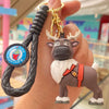 Lilo & Stitch Silicone Keychain Pendant - Cartoon Key Ring for Car, Phone & Bag (4–6 cm / 1.6–2.4 in)
