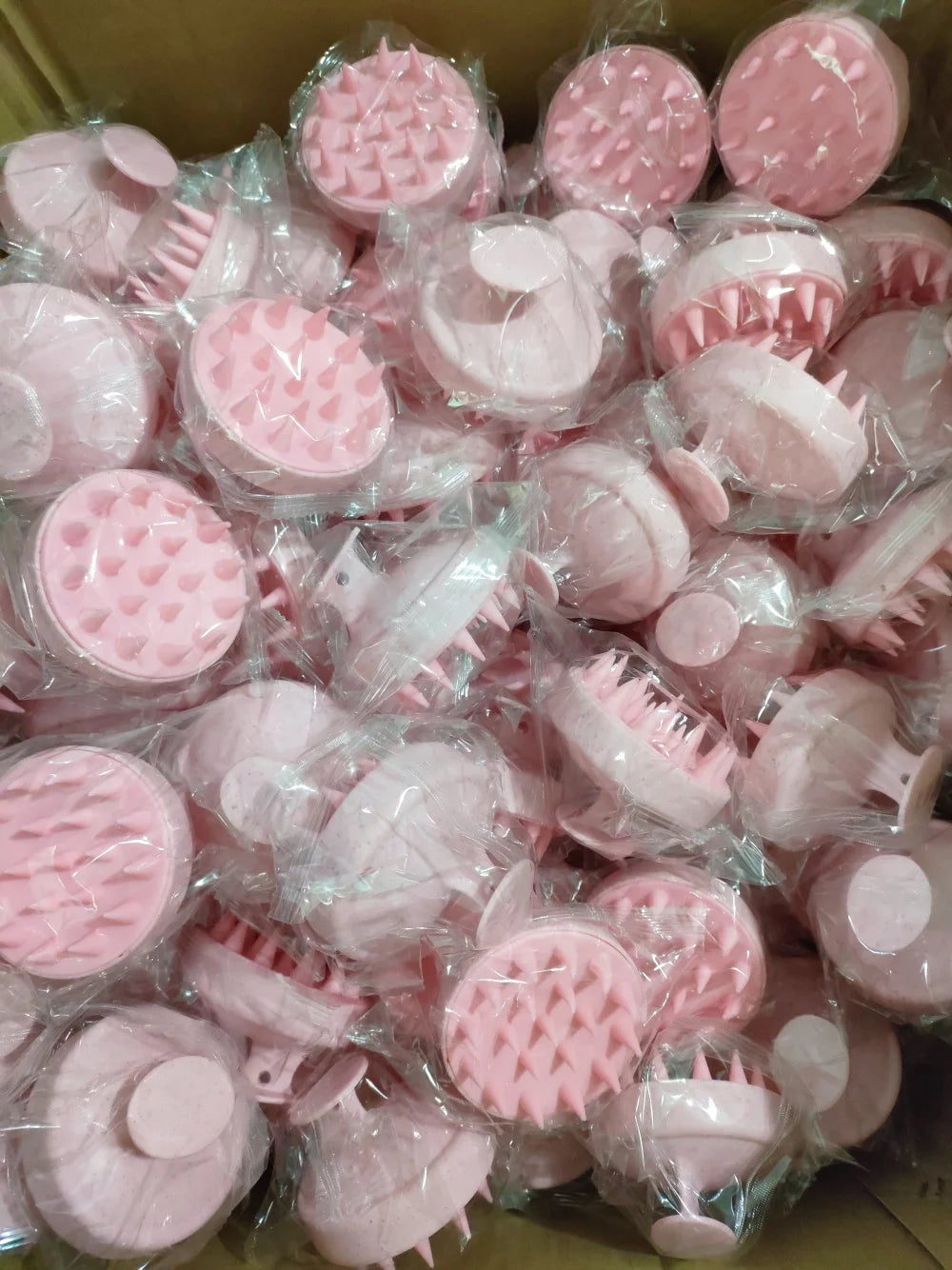 Silicone Scalp Massager Brush – Handheld Shampoo & Bath Brush for Deep Scalp Massage