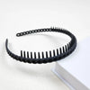 Frosted Toothed Anti-Slip Headbands for Women and Girls 1 or 2-Pack Party Hairbands