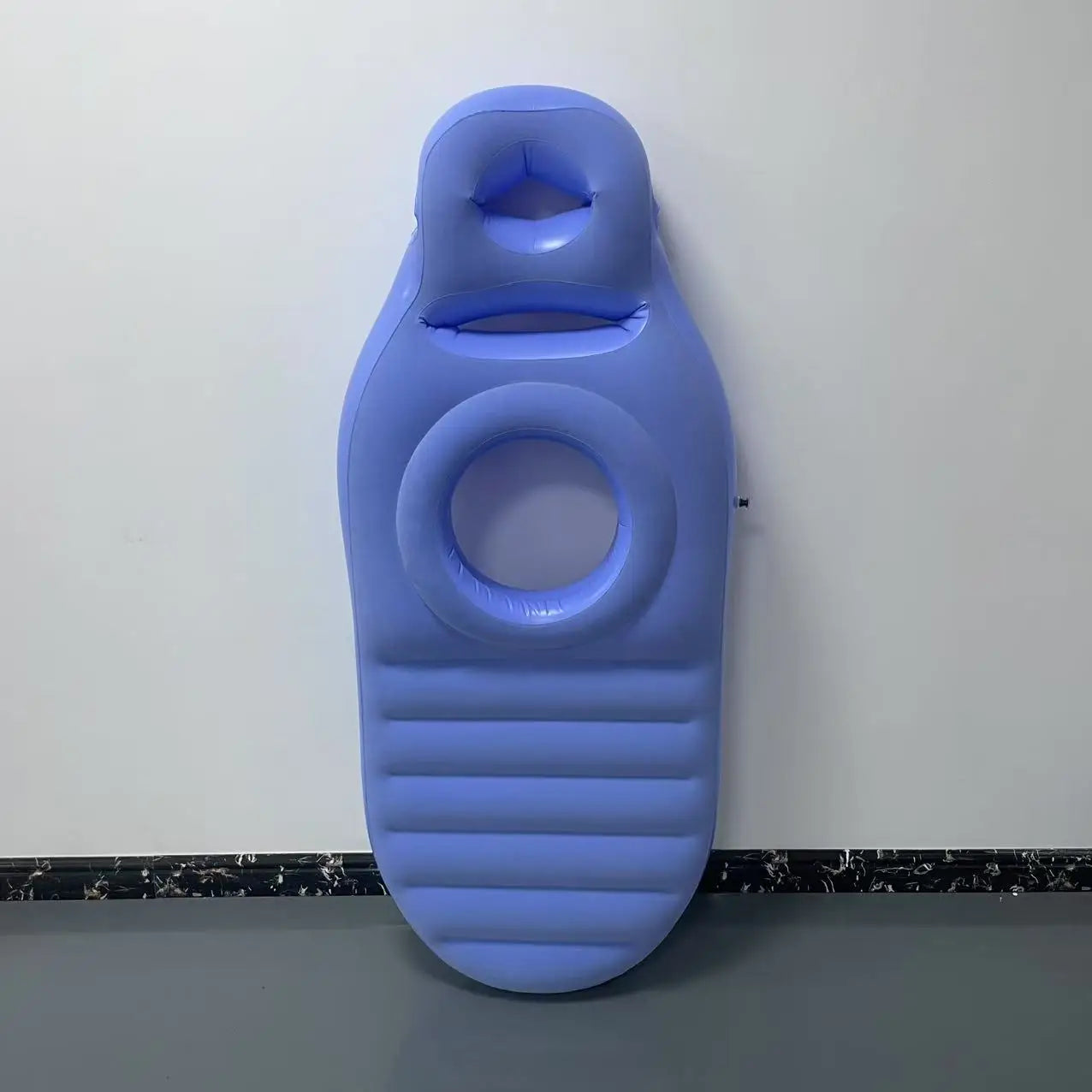 Inflatable Maternity Mattress & Pregnancy Body Pillow - PVC Flocked Sleeping Mat, 170 x 65 x 22 cm (67 x 25.6 x 8.7 in)