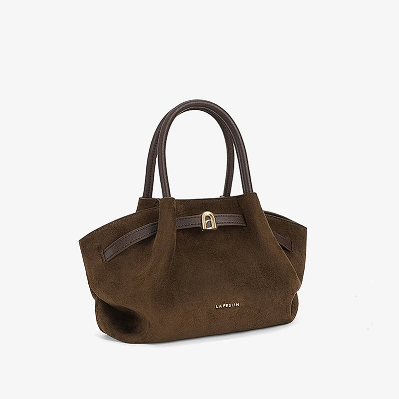 La Festin Split Leather Tote – Women's Shoulder, Crossbody & Bucket Handbag