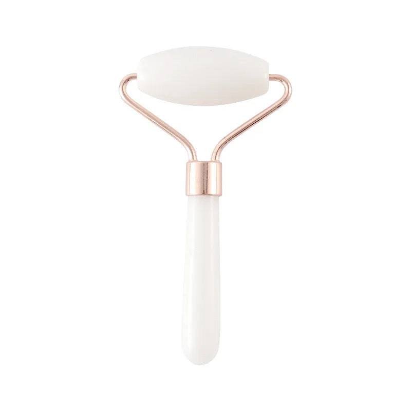 Natural Resin Gua Sha and Facial Roller - Massager for Face, Neck & Eyes