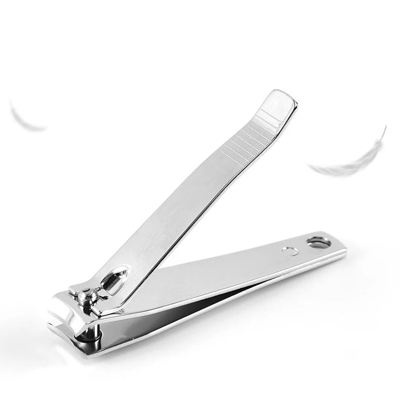 Premium Stainless Steel Nail Clippers – Sharp Fingernail & Toenail Cutter for Men and Women