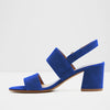 LOSLANDIFEN Women's Open Toe Ankle Strap Chunky Heel Sandals - 5.5 cm (2.17 in) Heel