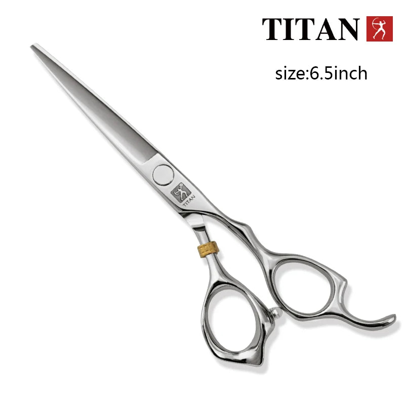 TITAN 3D Professional Barber Hairdressing Shears 6.0 in (15 cm) Japan 440C Stainless Steel