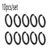 10/20-Pack 316L Stainless Steel Small Minimalist Hoop Earrings – Classic Round Unisex Hoops