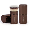 Double-Ended Angled Makeup Brush - Soft Synthetic Fiber for Foundation, Concealer, Blush & Bronzer