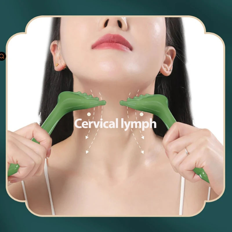 Handheld Resin Five-Claw Scalp Massager – Gua Sha Head Scratcher for Scalp, Neck & Body