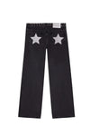 Y2K Star Graphic Baggy Jeans for Women – Harajuku Retro High-Street Wide-Leg