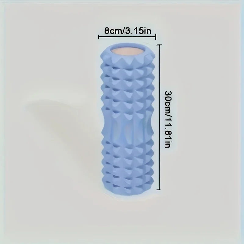 Mini Foam Back Massage Roller for Deep Muscle Relief, Yoga & Post-Workout Recovery