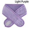 Adjustable Non-Slip Wide Cotton Headband for Yoga, Spa, Makeup & Face Wash