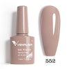Hema-Free TPO-Free Gel Nail Polish 7.5ml, Glitter Jelly & Nude Shades, Soak-Off UV/LED Full Coverage French