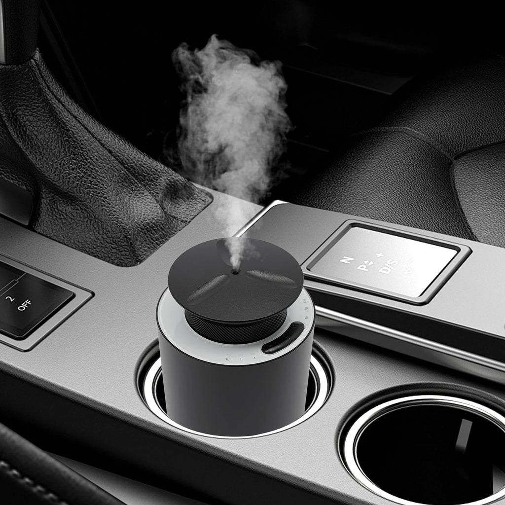 Mini Waterless USB Essential Oil Diffuser, 10ml/0.34oz — Portable Aroma Diffuser with 3 Spray Modes, 2000mAh Rechargeable for Car & Home