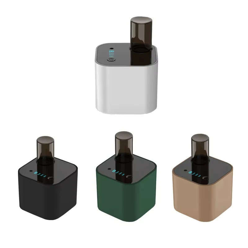 Rechargeable USB Portable Waterless Aroma Diffuser Nebulizer – 10ml Pure Essential Oil Scent for Home & Office