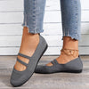 Elastic Knit Slip-On Flats for Women Breathable Lightweight Casual Loafers Mary Jane Moccasins