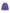 Plus-Size Purple Openwork Knit Pullover Sweater Mock Neck Autumn/Winter Warm Women's Top