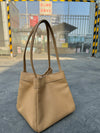 Personalized Faux Suede Bucket Bag for Women – Custom Letter Shoulder Tote, Luxury Party Handbag