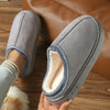 Women's Fuzzy Fur Indoor Slippers – Plush Platform House Slides, Cozy Winter Home Shoes