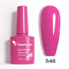 Hema-Free TPO-Free Gel Nail Polish 7.5ml, Glitter Jelly & Nude Shades, Soak-Off UV/LED Full Coverage French
