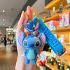 Lilo & Stitch Silicone Keychain Pendant - Cartoon Key Ring for Car, Phone & Bag (4–6 cm / 1.6–2.4 in)