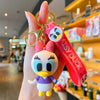 Lilo & Stitch Silicone Keychain Pendant - Cartoon Key Ring for Car, Phone & Bag (4–6 cm / 1.6–2.4 in)
