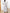 Women's Geometric Stripe Button Pocket O-Neck Ankle-Length Dress - White