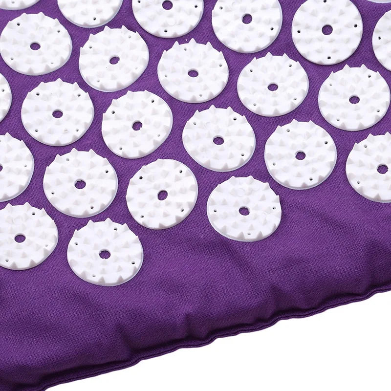 Acupressure Spike Massage Mat for Yoga & Pilates – Back Pain & Stress Relief, 65×40×2 cm (25.6×15.7×0.8 in)