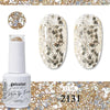 Glitter Gel Nail Polish 15ml Soak-Off UV/LED Base & Top Coat, 321 Colors