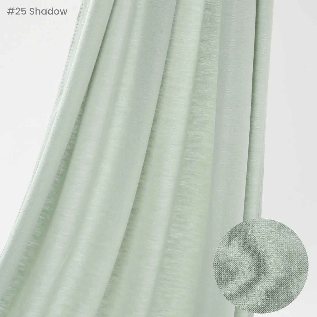 Jersey Hijab Scarf 170 x 60 cm (67 x 24 in) - Stretchy Cotton-Spandex Long Shawl | 29 Solid Colors Muslim Headscarf Turban Wrap