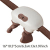 Shiatsu Neck & Back Massager with Heat — Rechargeable Deep Tissue Kneading Pillow