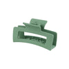 Matte Square Hair Claw Clips – PS Plastic Shark Hairpins for Women & Girls (8.5 cm / 3.3 in & 10.5 cm / 4.1 in)