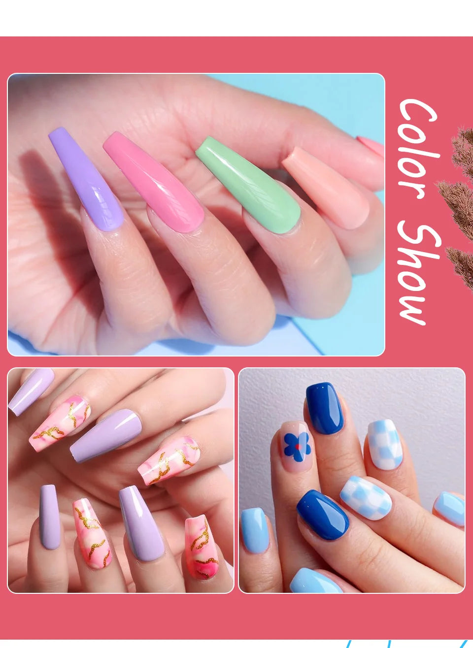 LIMEGIRL Gel Nail Kit with UV/LED Lamp, Electric Nail Drill & Soak-Off Manicure Set