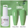 Top & Base 15ml (0.5 fl oz) Gel Nail Polish – Semi-Permanent UV/LED Soak-Off Base Coat and Top Coat, Long-Lasting Manicure