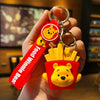 Lilo & Stitch Silicone Keychain Pendant - Cartoon Key Ring for Car, Phone & Bag (4–6 cm / 1.6–2.4 in)