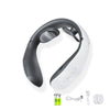 USB Rechargeable Neck & Shoulder Pulse Massager – 6 Modes, 9 Levels, Heat Therapy for Cervical Pain Relief