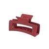 Matte Square Hair Claw Clips – PS Plastic Shark Hairpins for Women & Girls (8.5 cm / 3.3 in & 10.5 cm / 4.1 in)