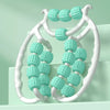 Dual-Ring 20-Roller Leg Massager & Thigh/Kegel Exerciser — Anti-Cellulite Slimming Clamp for Home