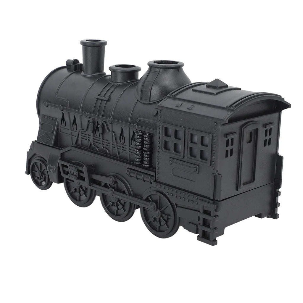 300ml Essential Oil Diffuser Humidifier with Remote – Train-Shaped Aromatherapy Cool Mist, 2 Light Modes, 100–240V for Bedroom & Office