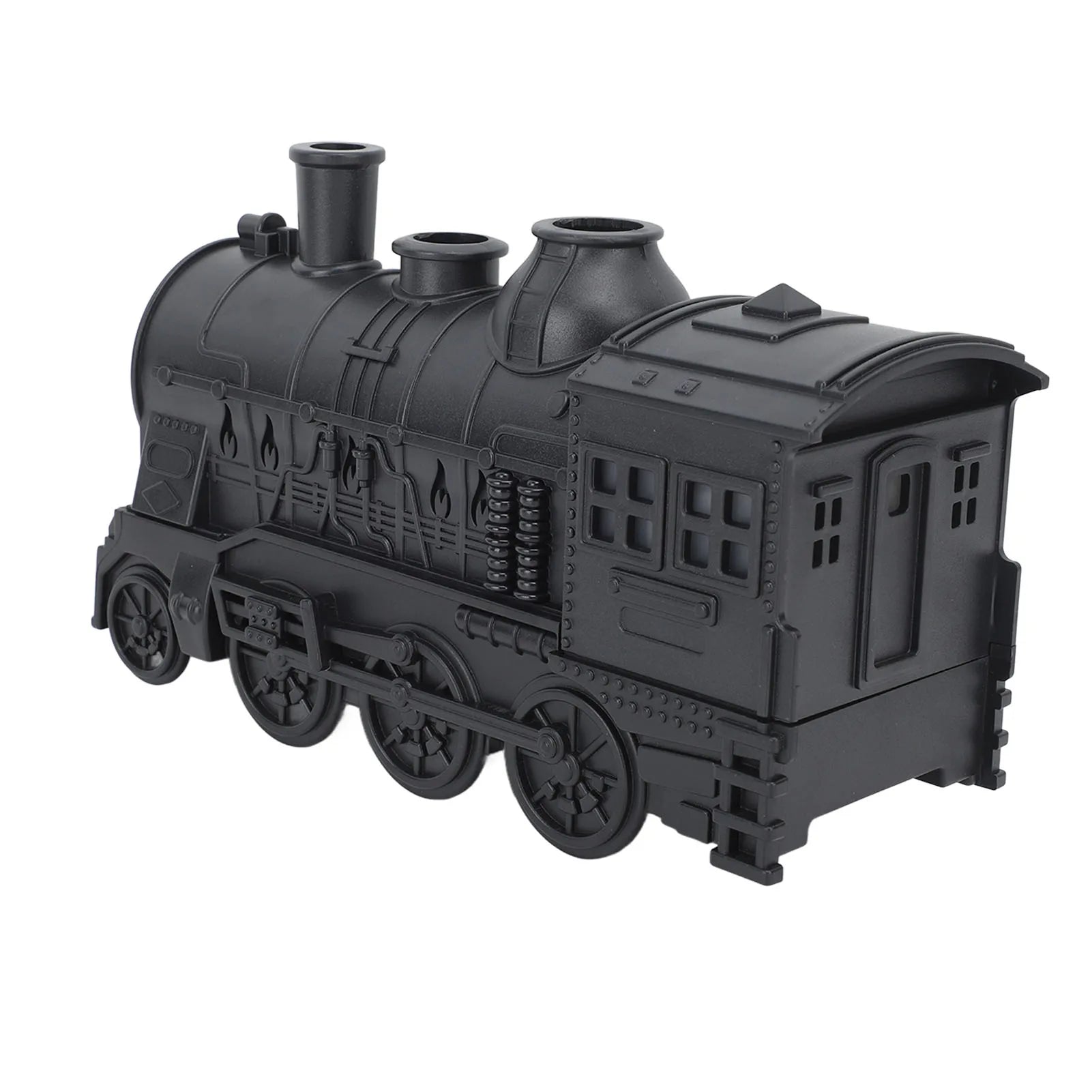 300ml Essential Oil Diffuser Humidifier with Remote – Train-Shaped Aromatherapy Cool Mist, 2 Light Modes, 100–240V for Bedroom & Office