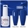 15ml (0.5 fl oz) Gel Nail Polish – HEMA/TPO-Free Semi-Permanent UV/LED No-Wipe Top Coat Nail Art