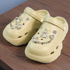 Women's Butterfly Bow Clog Sandals - EVA Wedge Slip-On Beach & Garden Shoes