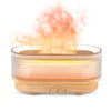 Sejoy 300ml Flame Aroma Diffuser – USB Cool Mist Essential Oil Humidifier with Colorful Night Light & Auto-Off Timer