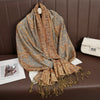 Cashmere-Feel Pashmina Shawl – Women's Warm Winter Scarf Wrap, 70 x 190 cm (27.6 x 74.8 in)