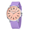 LIGE Women's Silicone Watch - 41mm Luminous Dial, 20mm Band, 3ATM Water-Resistant Casual Dress Quartz Wristwatch