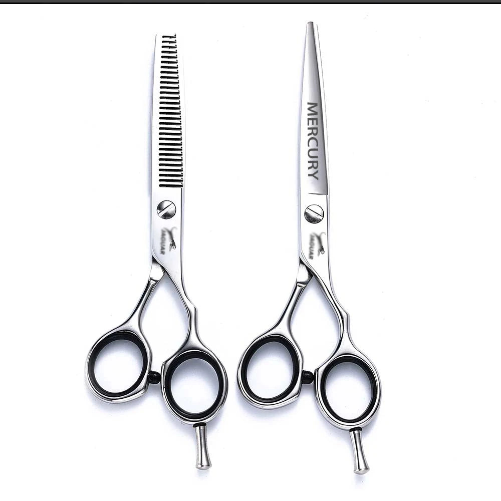 CIBO Professional Hair Scissors Set — 5.5, 6.0, 6.5, 7.0 in Cutting & Thinning Salon Shears