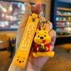 Lilo & Stitch Silicone Keychain Pendant - Cartoon Key Ring for Car, Phone & Bag (4–6 cm / 1.6–2.4 in)